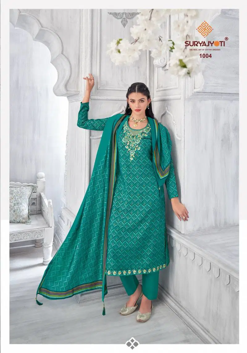 Priyanka Advance Vol 1 By Suryajyoti Modal Printed Dress Material Orders In India