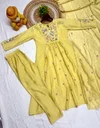 KF 1130 Kalaai Chanderi Silk Embroidery Kurti With Bottom Dupatta
