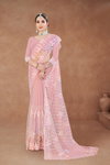 Rani 1517 Colors Sequence Work Party Wear Net Sarees Wholesale Shop In Surat
