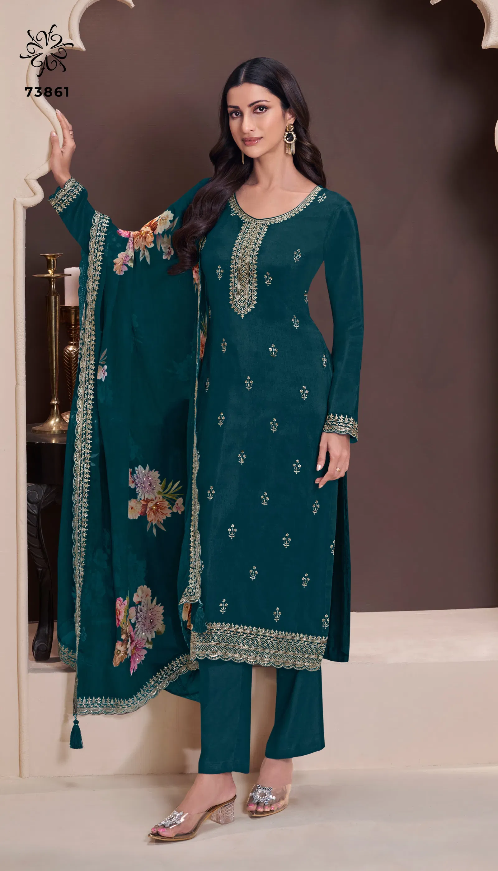 Shivangi 2 By Vinay Kuleesh Moonga Silk Designer Salwar Suit Wholesale Online
