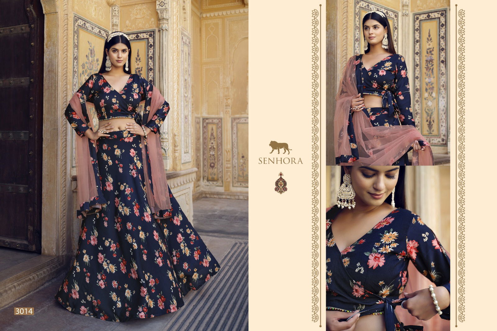 Titlee By Senhora Silk Printed Party Wear lehenga Choli Catalog