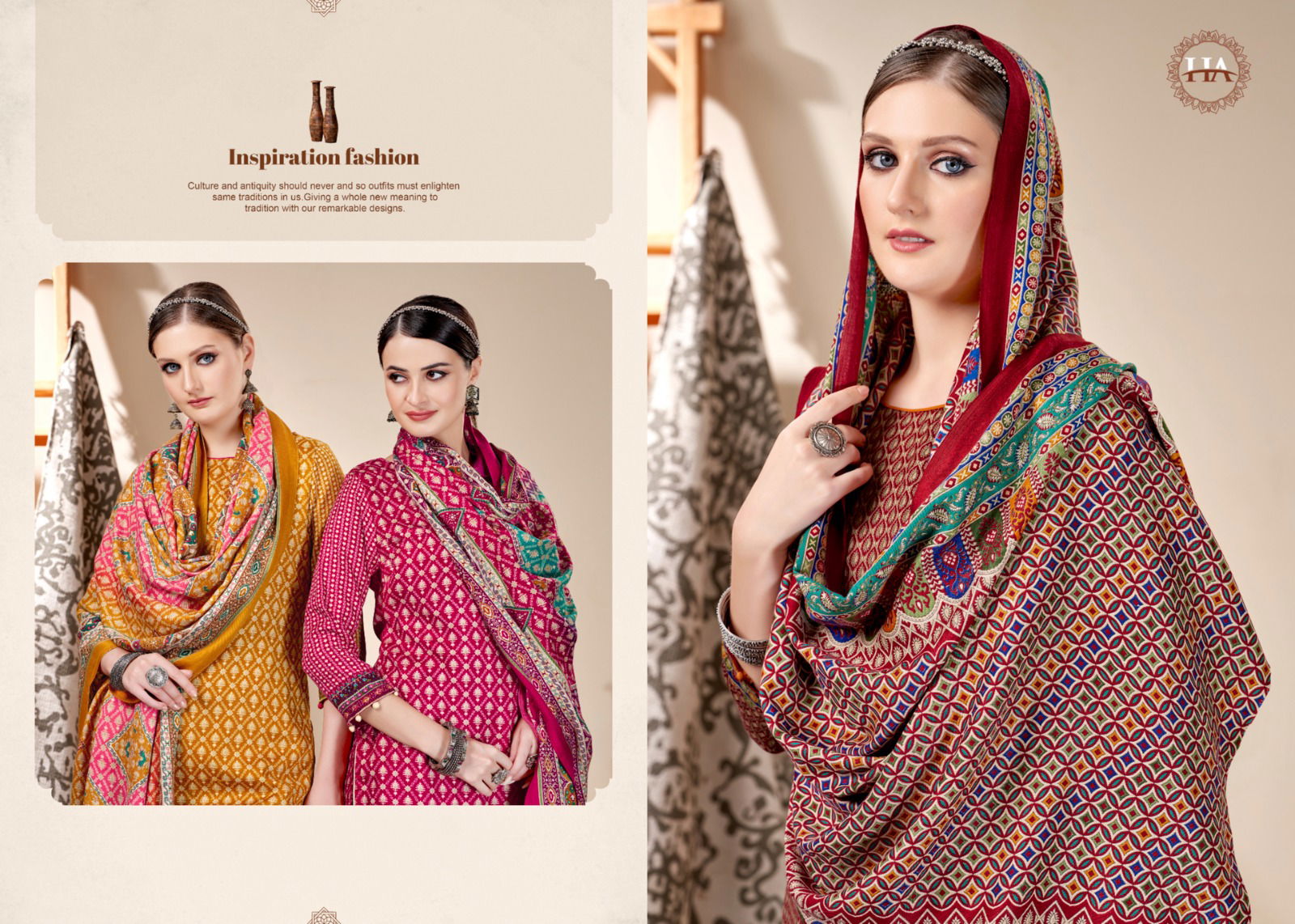 Bindiya By Alok Suit Winter Pashmina Dress Material Catalog