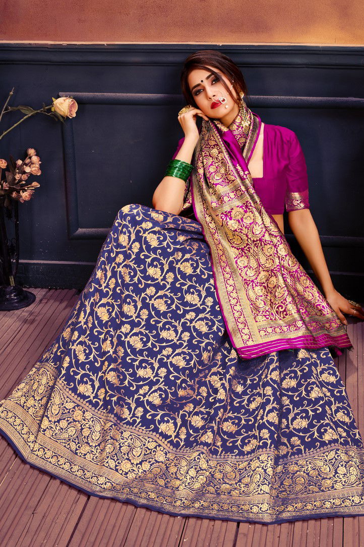 Milano Silk 1 Latest Designer Wedding Wear Bridal Wear Pure Silk Saree Collection 