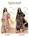 Az 1329 A and B By Alzohaib Cotton Dupatta Pakistani Suits Exporters In India