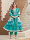 Unnati By Aanchi Roman Shimmer Kurti With Bottom Dupatta Wholesalers In Surat

