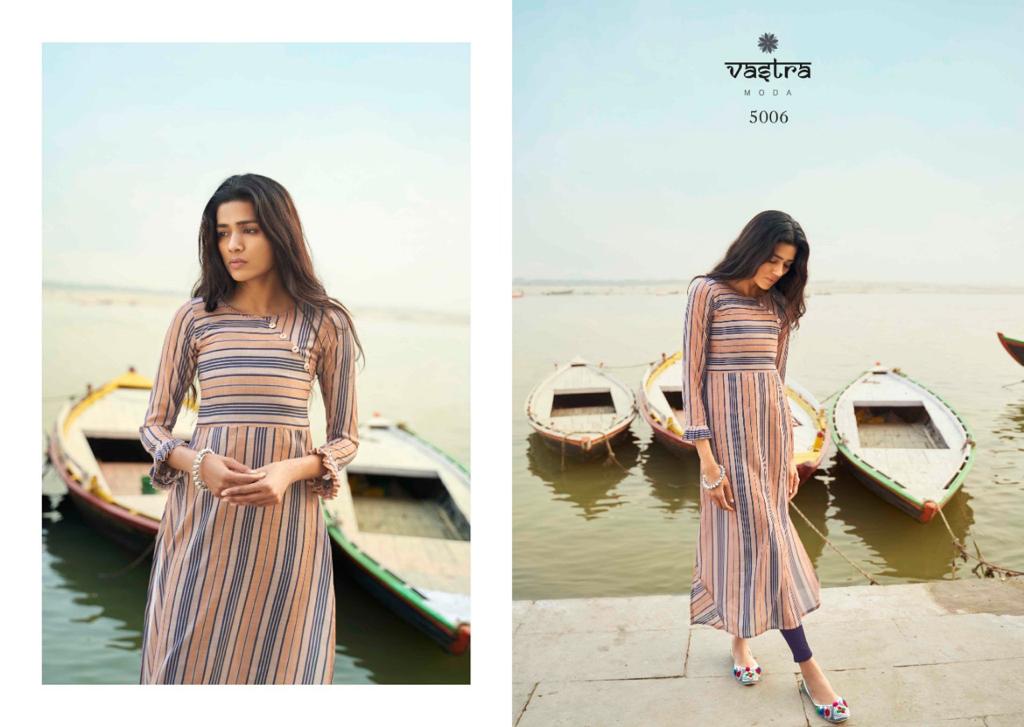Vastra Benaras 1 Latest Designer Casual Wear Digital Printed Kurti Collection  