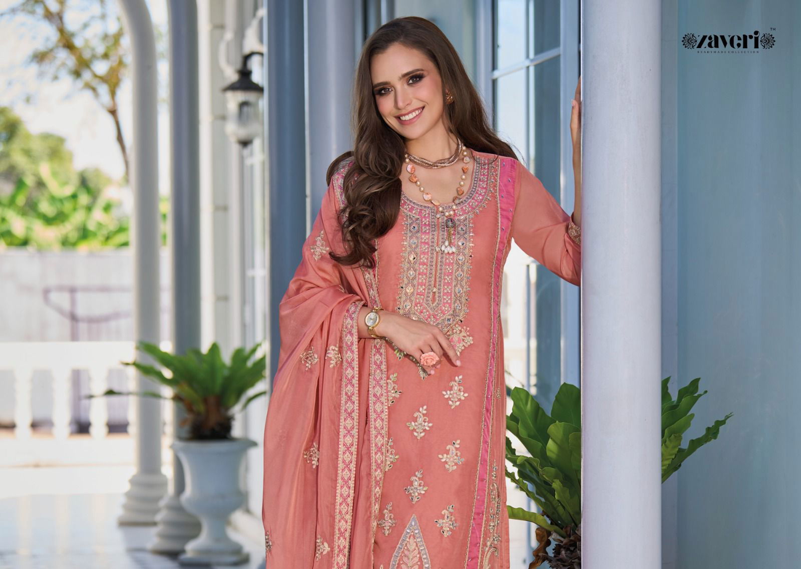 Aakriti By Zaveri 1273-1274 Wholesale Kurti With Bottom Dupatta in India
