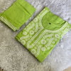 Naisha K 386 Rayon Chikankari Casual Wear Top And Bottom Wholesale Online