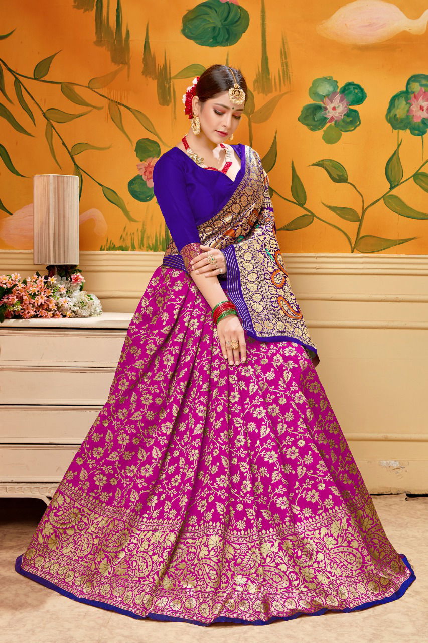 Virasat Silk Latest Heavy Designer Wedding Wear Silk Saree Collection 