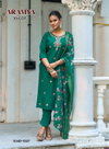 Aramya Vol 1 By Diya Trends Roman Silk Kurti With Bottom Dupatta Wholesale Online