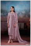 Cyrene 3801 By Ganga Bemberg Silk Satin Designer Salwar Suits Wholesale Online