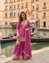 Meena By Sayuri Premium Chinon Silk Salwar Suits Wholesale In India