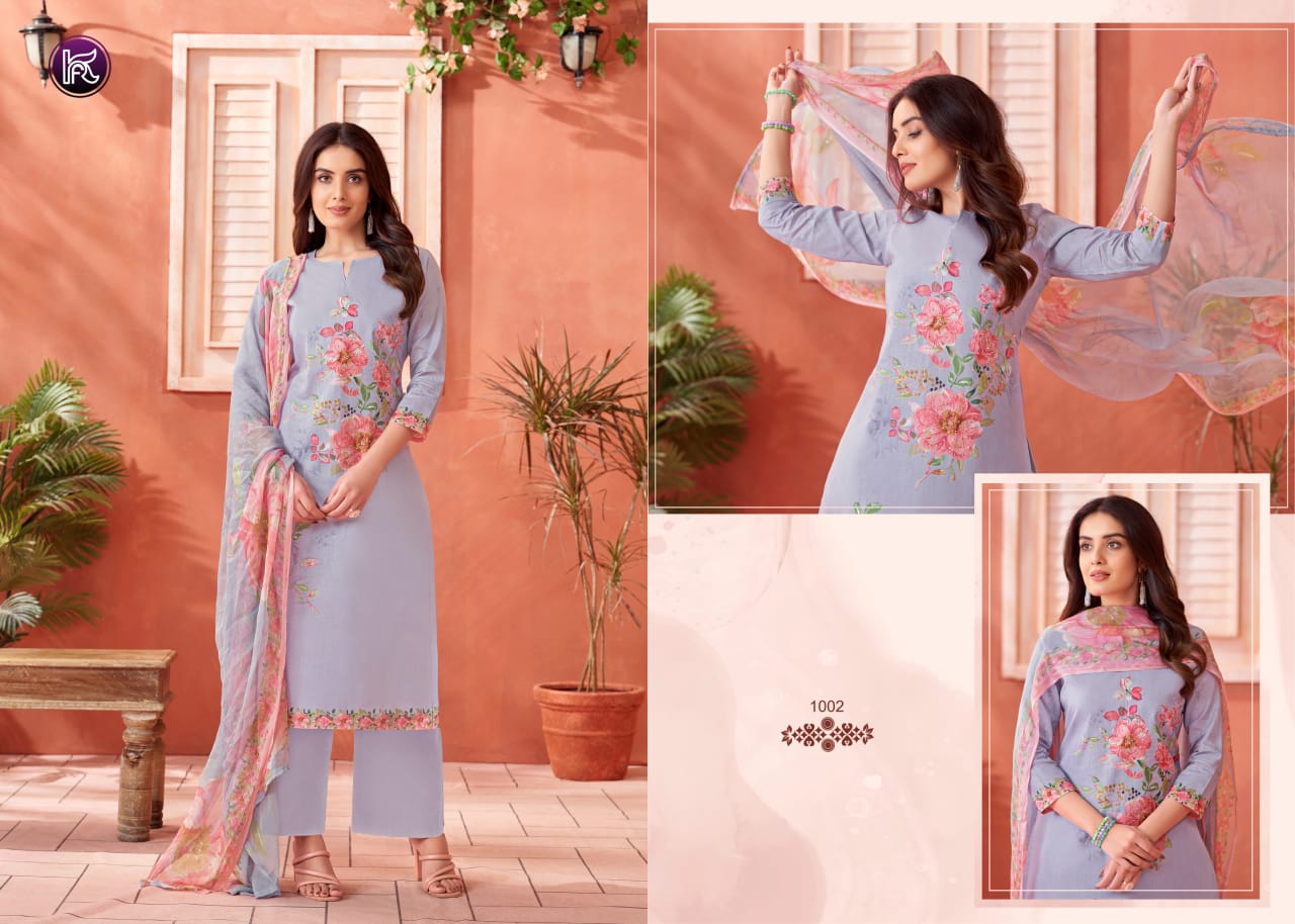 Tanya 2 By Kala Lawn Cotton Printed Salwar Suits Wholesale Price In Surat
