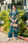 Rosy Vol 2 By Ossm Vertican Discharge Printed Kurti With Bottom Wholesale Online