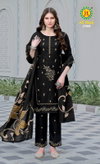 All Black Vol 27 By Jt Rayon Embroidery Dress Material Suppliers In India
