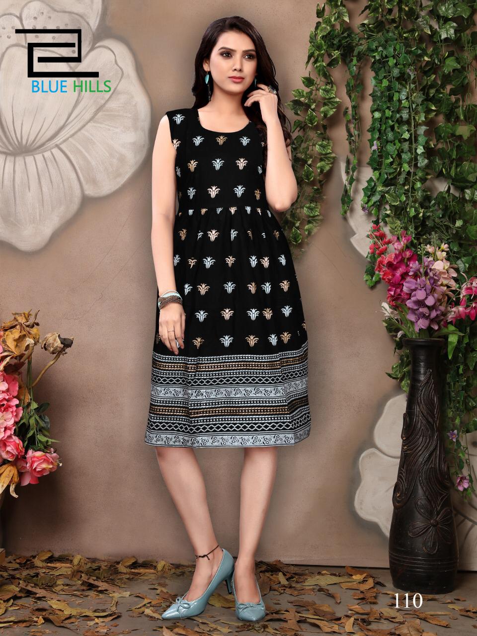 Blue Hills Short Walkway Vol 2 New Collection Of Printed Rayon Daily Wear Short Kurtis 