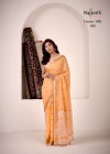 Pirana Silk By Rajpath Linen Silk Fancy Surat Saree Wholesale Market
