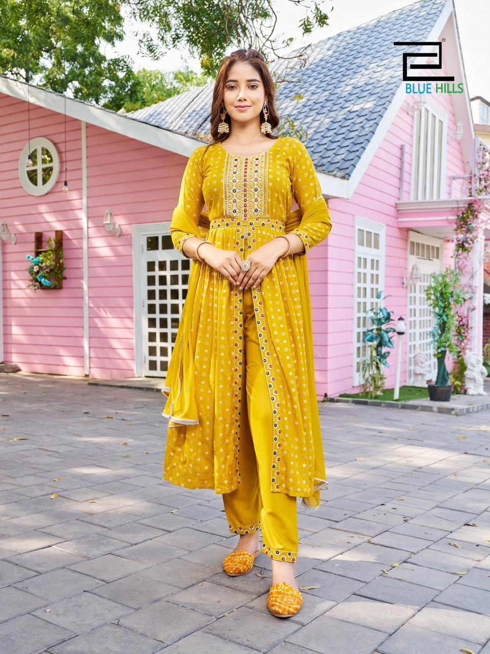 Fashion Reel By Bluehills Kurti With Bottom Catalog 