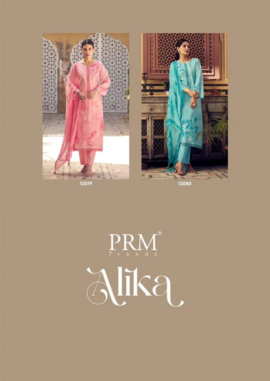 Alika By Prm Lawn Cotton Digital Printed Dress Material Wholesalers In Delhi