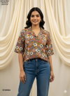 Naisha K 407 Jaipuri Cotton Printed Stylish Casual Wear Shirt Wholesale Market In Surat