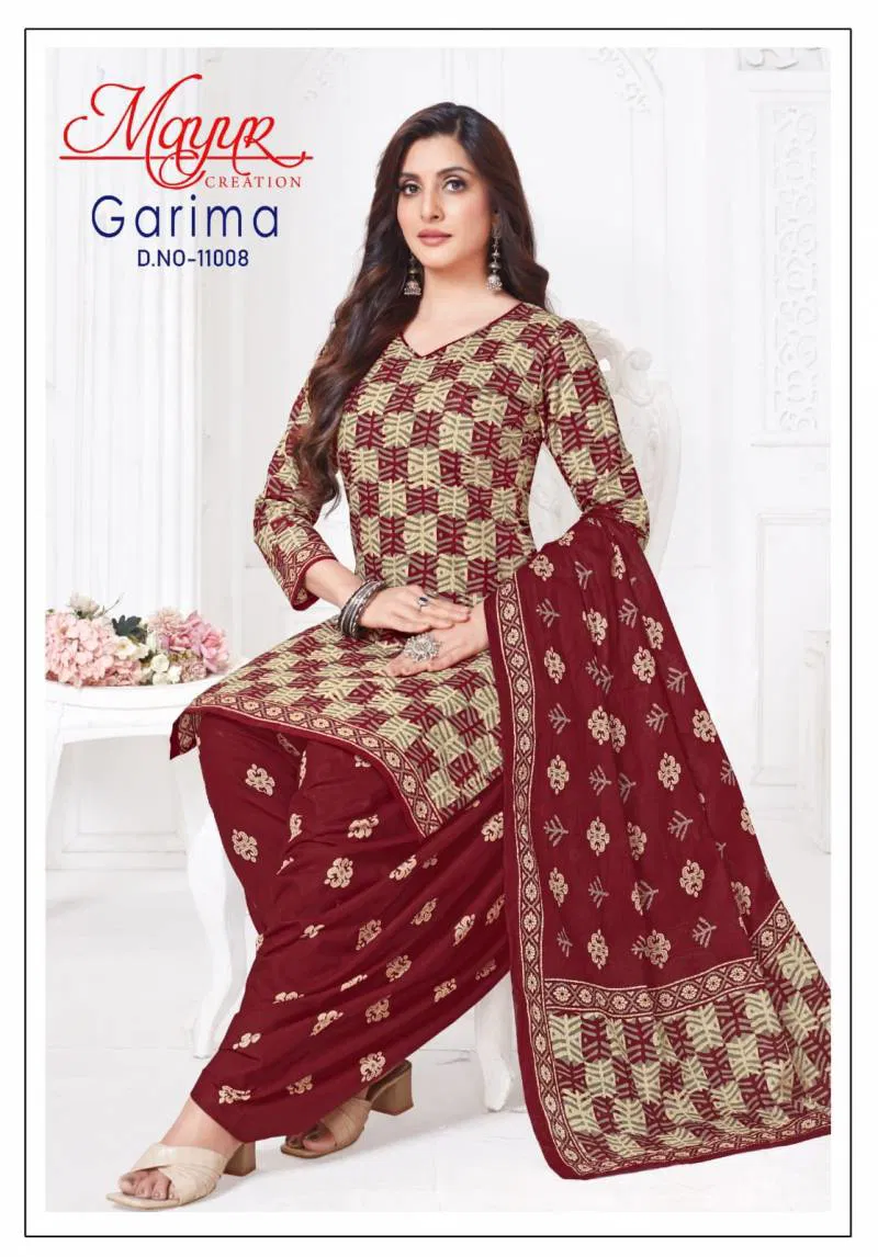 Garima Vol 11 By Mayur Cotton Printed Wholesale Dress Material Wholesale Market