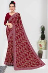Ronisha 37 Chinon Printed Daily Wear Saree Wholesale Price In Surat