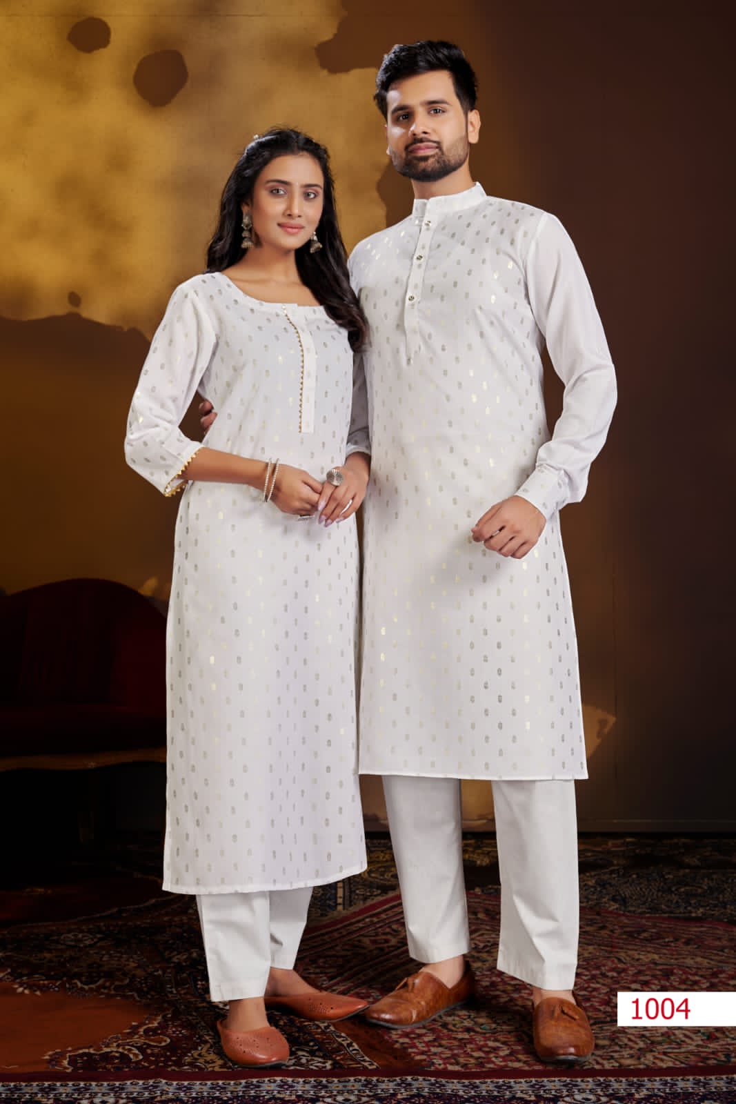 Banwery Fancy Party Wear Couple Dream Cotton Kurti With Pant Designer Collection
