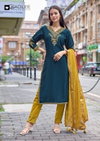 Kanak By Kadlee Viscose Wholesale Kurti With Bottom Dupatta In India