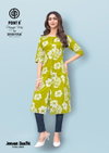 Jeevan Sathi Vol 3 By Deeptex A Line Cotton Printed Wholesale Kurti In India
