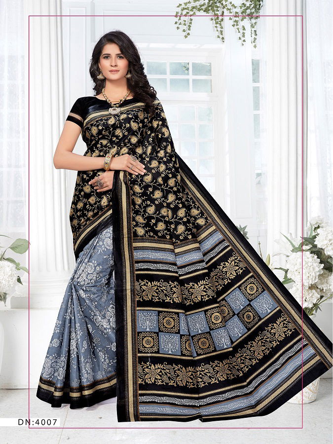 Ganesha Saraswati 4 Latest Daily Wear Pure Cotton Sarees Collection