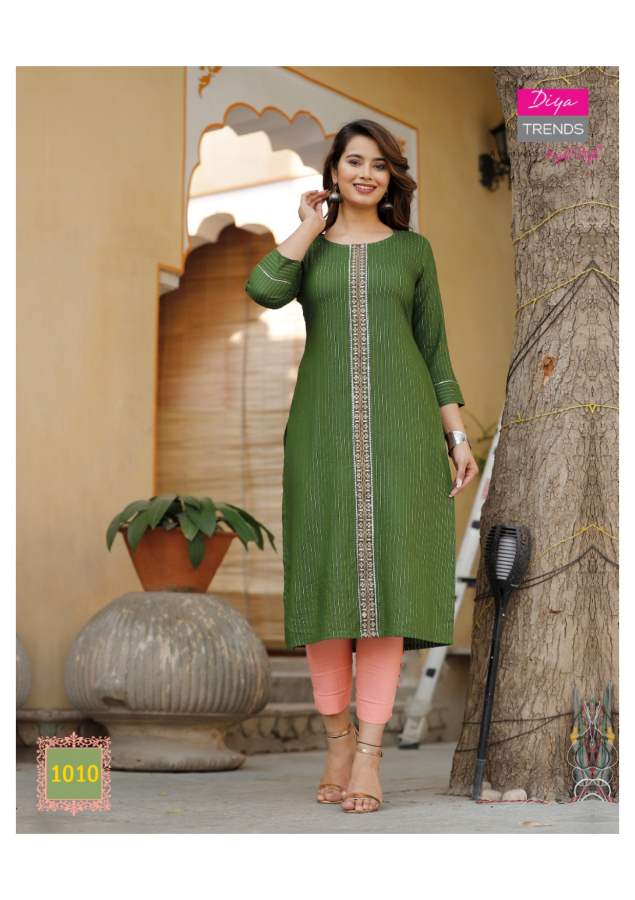 Fashion Story 1 Latest Party Wear Embroidery Fancy Kurti Collection