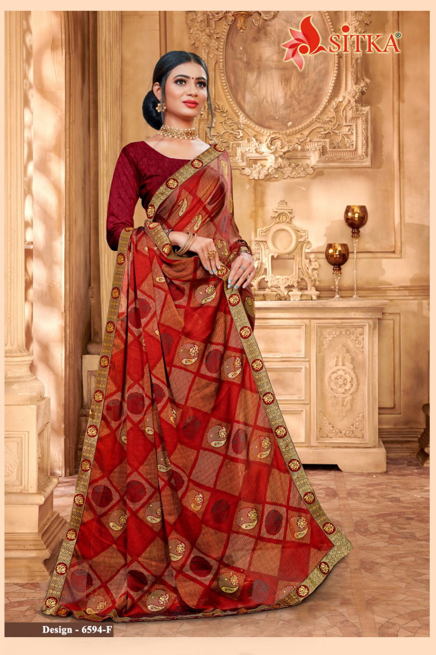 Minaj Black Moss Chiffon Latest Designer Festive Wear Printed Sarees Collection
