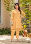 Eva By Clysi Cotton Dobby Kurti With Bottom Wholesale Online