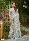 Mishri Vol 1 By Kashvi Dull Moss Printed Saree Wholesale Suppliers In Inda