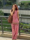 Dhruvi 544 Viscose Printed Farsi Salwar Suit