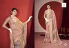 Trinay By Shubh Shree Dull Moss Brasso Fancy Saree Orders In India