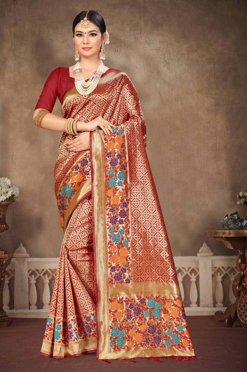 Rashika Level 1 Pure Silk Saree Collection 