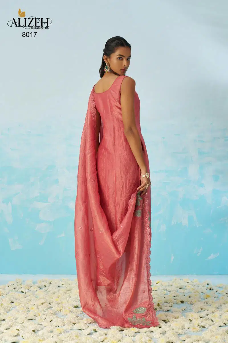 Jasmine By Alizeh Fancy Crush Designer Kurti With Bottom Dupatta Wholesale Online