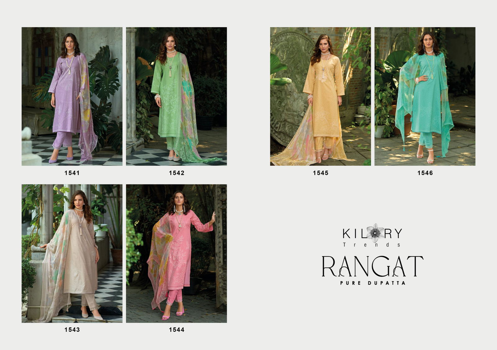Rangat By Kilory Lawn Cotton Printed Salwar Kameez Exporters In India
