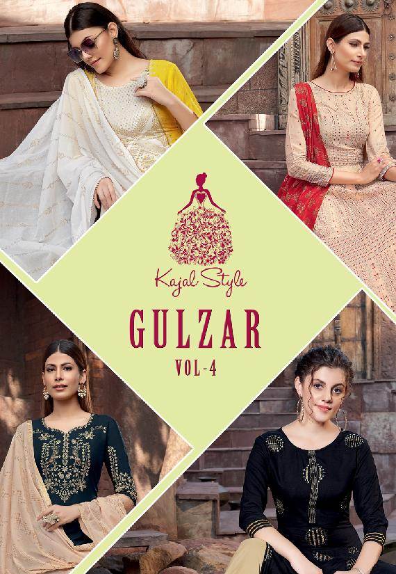 Kajal Styke Gukzar Vol 4 New Exclusive Festive Wear Ready Made Collection 