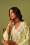 Tanyaa P 141 Designer Maslin Anarkali Style Kurta Sets Exporters In India
