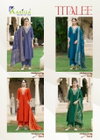 Titalee By Karissa Viscose Roman Wholesale Kurti With Bottom Dupatta In India
