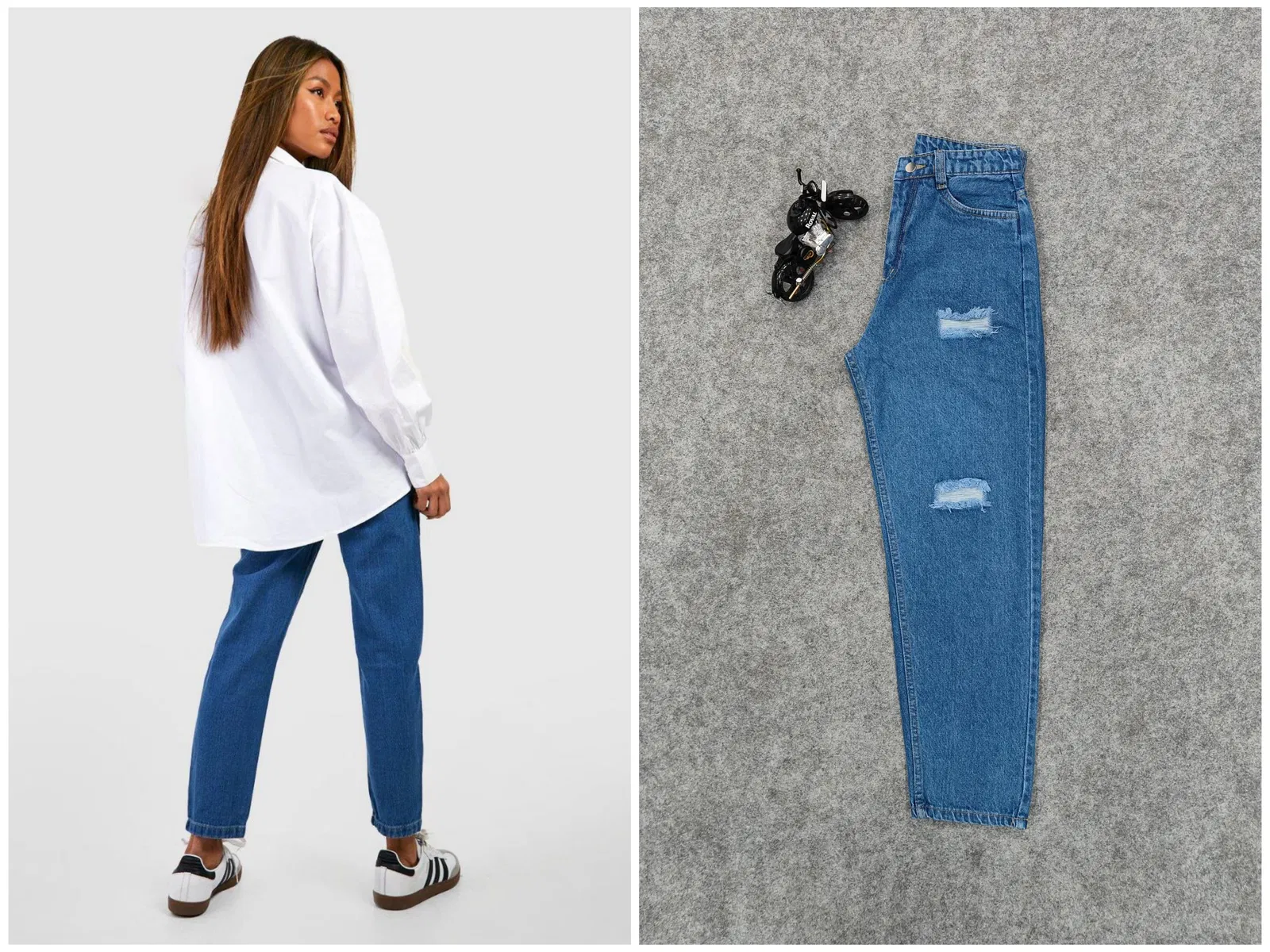 Vivda Western Funky Mom Fit Wholesale Jeans in India
 