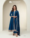 Charvi By Aashirwad Mor Bagh Silk Embroidery Wholesale Readymade Suits In India
