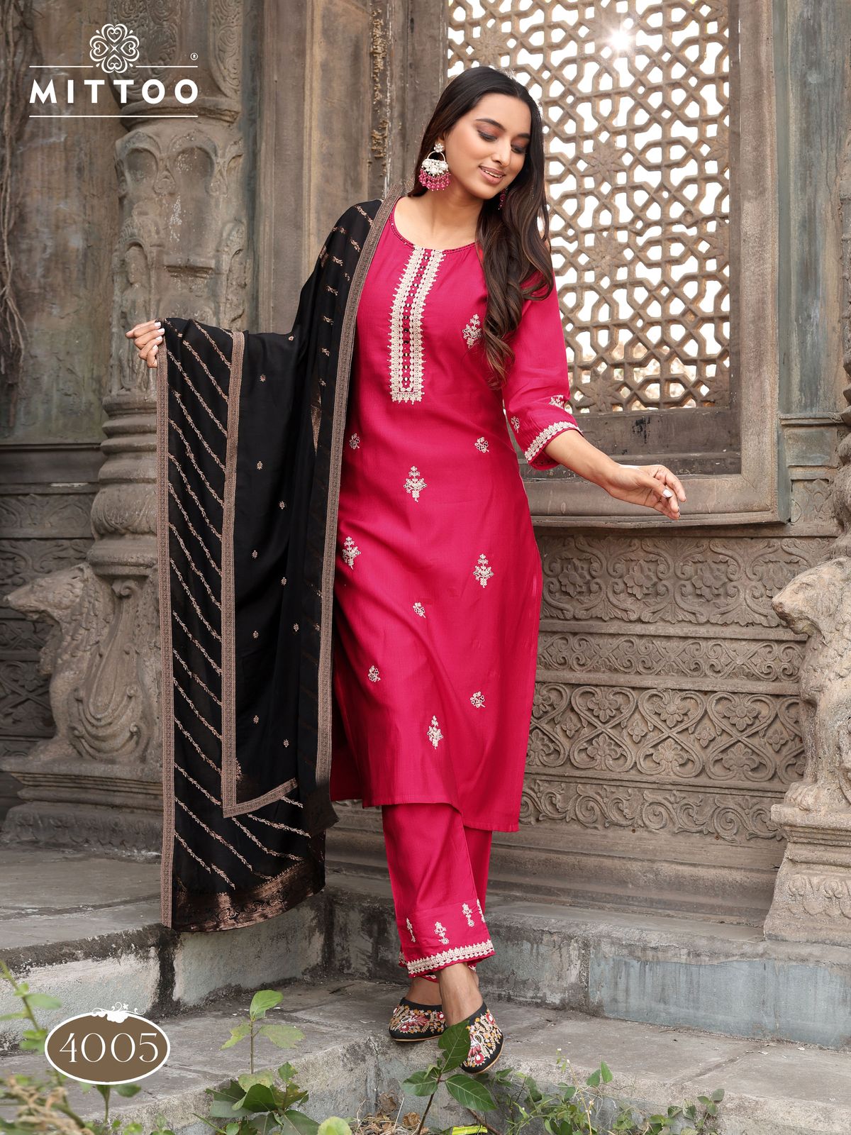 Saundarya By Mittoo Viscose Kurti With Bottom Dupatta Wholesale Price In Surat