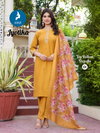 Jyotika By Kaya Vertican Silk Kurti With Bottom Dupatta Wholesale Shop In Surat