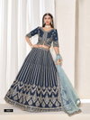 Mehvish Vol 19 Designer Silk Embroidery Designer Lehenga Choli Wholesalers In Surat