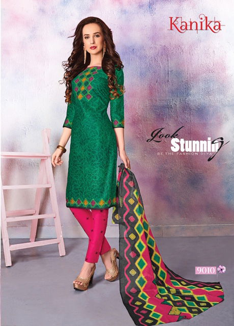 Ganesha Kanika 9 Latest Designer Daily Wear Pure Cotton Dress Material 