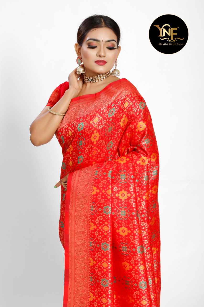 Ynf Mirraw Designer Silk Festive Wear Latest Saree Collection
