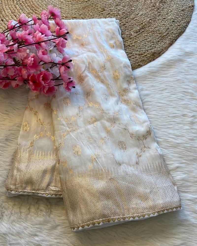 Kc 307 Wedding Wear Stylish Russian Silk Saree Exporters In India